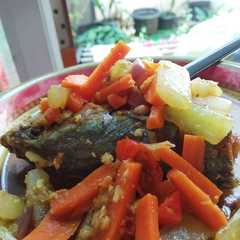 Ikan Kembung Bumbu Acar Kuning রেসিপির প্রধান ছবি