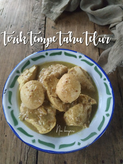 Foto resep Terik Tempe Tahu Telur
