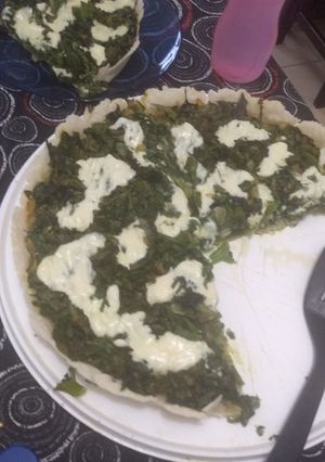 Una foto de Tarta sin tacc de espinaca
