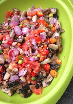 Foto resep Tongkol Siram Dabu Dabu