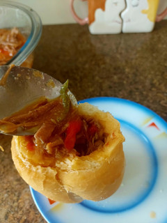 Foto de Carne louca - Carne desfiada com molho para sanduiches