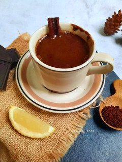 Foto resep Hot Chocolate Coffee with Cinnamon
