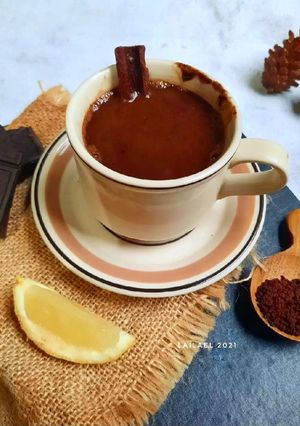Foto resep Hot Chocolate Coffee with Cinnamon