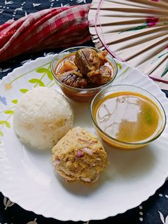 বাঙালি থালি (bangali thali recipe in Bengali) রেসিপির প্রধান ছবি