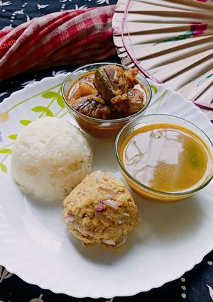 বাঙালি থালি (bangali thali recipe in Bengali) রেসিপির প্রধান ছবি