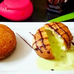 A picture of Fried Icecream.