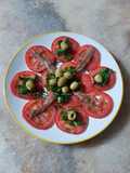 Salade de tomate et anchois