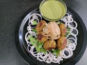 A picture of chawal kabab