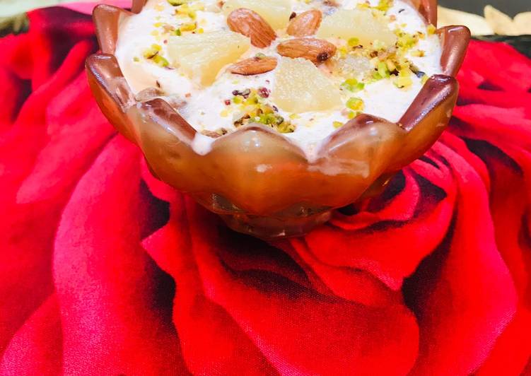 Recipe of Award-winning Pineapple 🍍 delight.(Eid special)