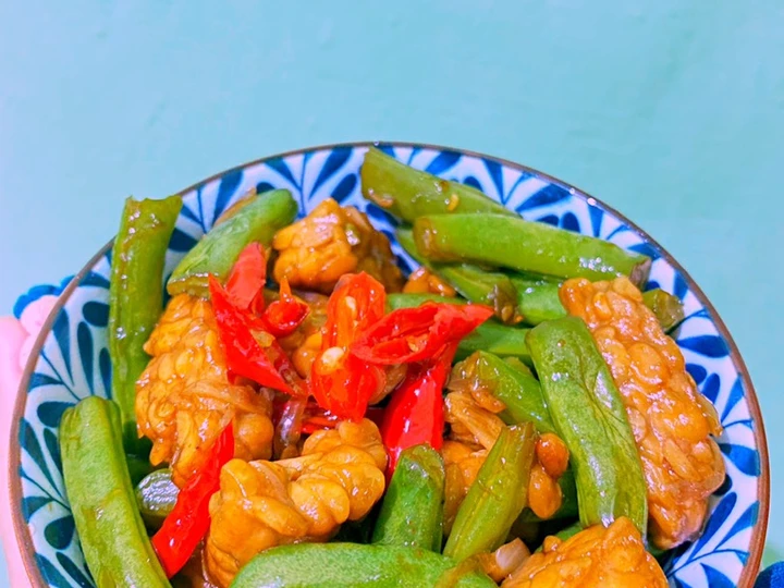 Langkah Gampang Menyiapkan Resep Tumis Buncis Tempe Sederhana yang Sempurna Anti Ribet, Mantap