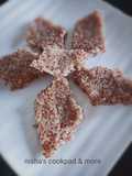 Chamsur seeds(Garden cress seeds)-Makhana Burfi