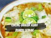 Gambar cireng kuah seblak