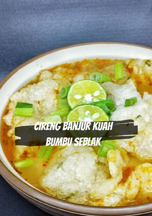Foto resep 9. Cireng Banjur Kuah Seblak
