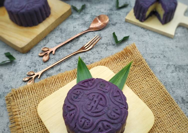 Cara Memasak Purple Sweet Potato Mooncake Anti Ribet!