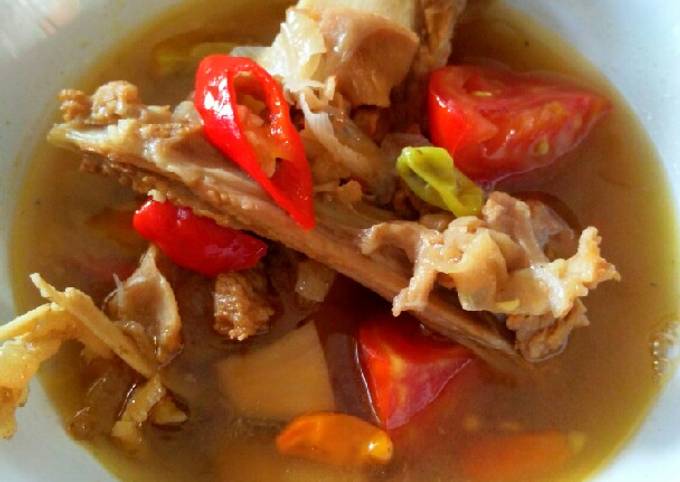 Bagaimana Membuat Asem-Asem Balungan, Enak Banget