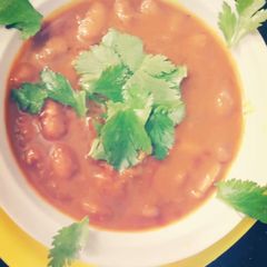 A picture of Rajma fry.