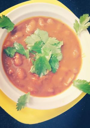 A picture of Rajma fry.