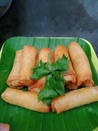 Anti Ribet, Buat Lumpia isi ayam rebung Untuk Jualan