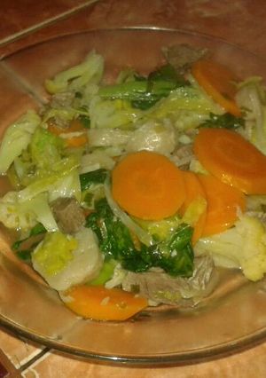 Foto resep Capcay daging, sehat tanpa penyedap. Cukup untuk satu keluarga (4 orang)