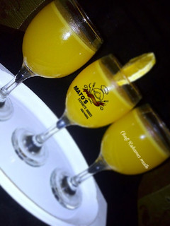 A picture of Pineapple and lemon slush.