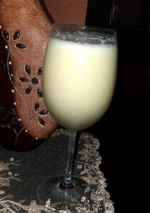 صورة لوصفة عصير ليمون باللبن 🍹👌🏻