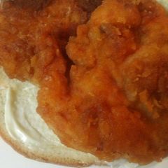 A picture of Fried Red Tomato Sandwich.