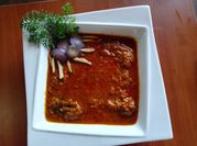 A picture of boiled vegetables for dinner