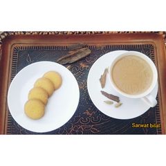 A picture of Cinnamon cardamom Tea.