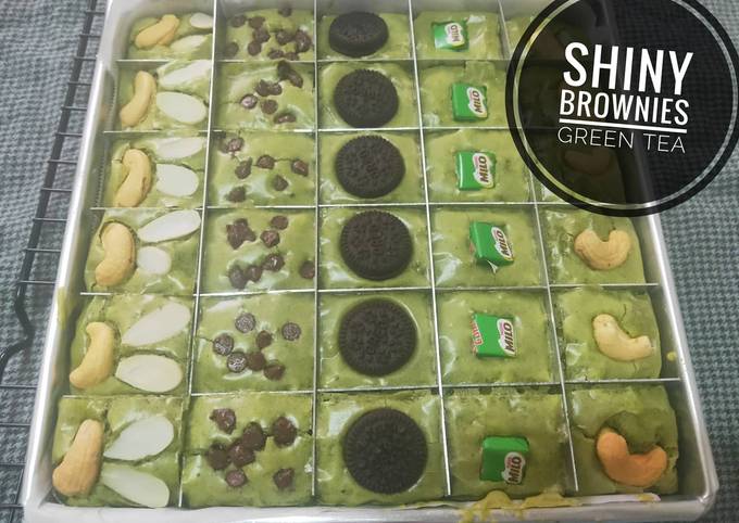 Resep Brownies greentea enak dan wangi yang Bikin Ngiler