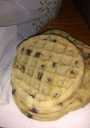 A picture of Chocolate chip pancake.