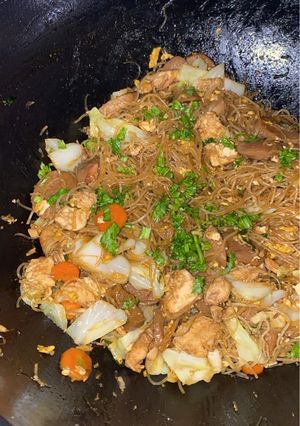 Foto resep Bihun Goreng ayam bakso