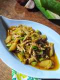 Oseng Pedas Kemumu/Talas/Lompong