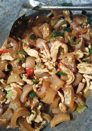 Foto resep Oseng2 Kikil + tepian Tahu