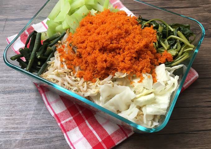 Anti Ribet, Memasak Urap Yang Mudah