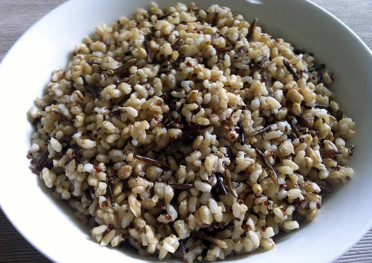 Recipe of Super Quick Homemade Cooking Mixed Grains