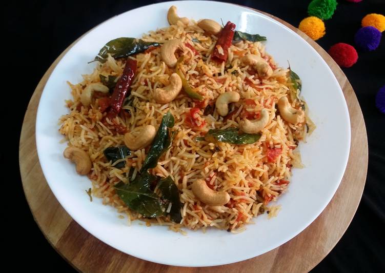 Easiest Way to Prepare Perfect Tomato Rice (From leftover tomato chutney)