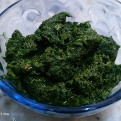 A picture of Harri chutney.