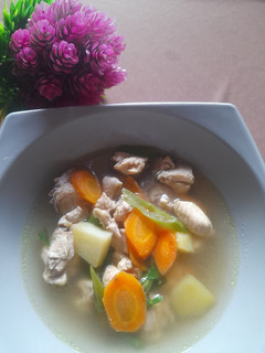 Foto resep Sayur sop ayam berempah