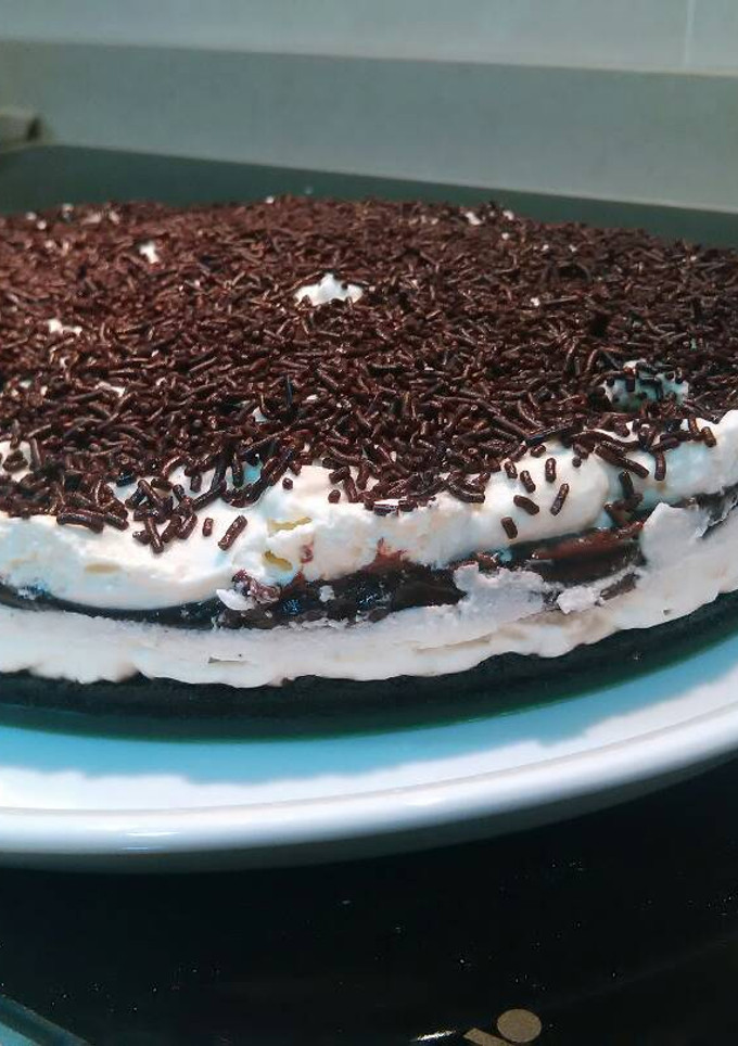Una foto de Lasaña de Chocolate