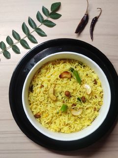 લેમન રાઈસ (સાઉથ ઇન્ડિયન સ્ટાઇલ) રેસીપી મુખ્ય ફોટો