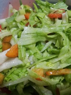 Una foto de Ensalada fácil, rápida y rica