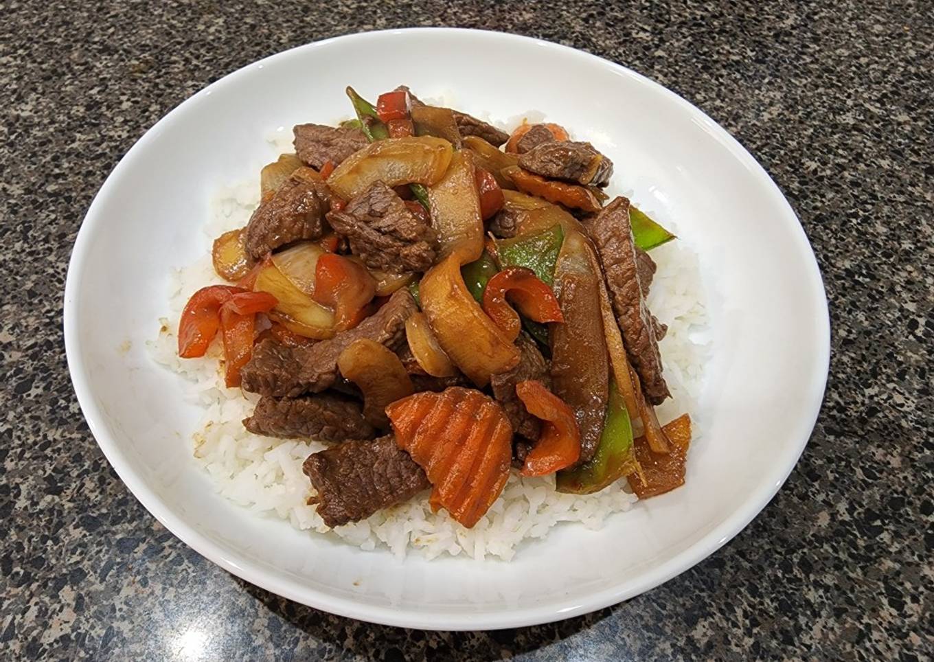 Dad's Mongolian Stir Fry