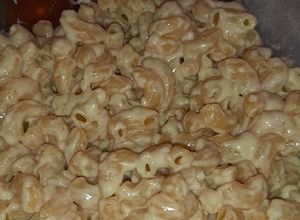 Una foto de "Macarrones con queso"