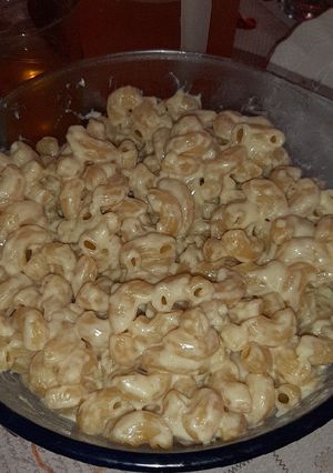 Una foto de "Macarrones con queso"