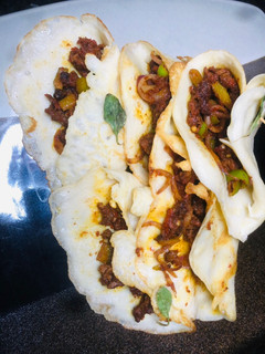 A picture of Filled crepe.