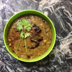 A picture of Panchrangi dal tadka.