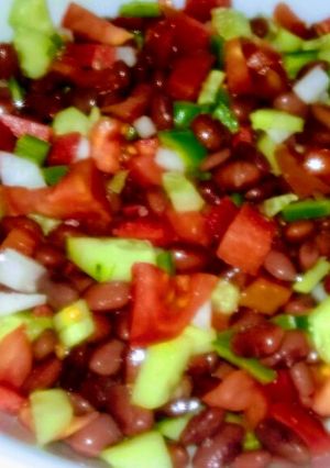 A picture of Kidney beans salad.