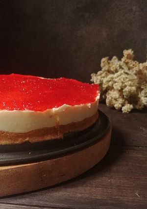 Foto resep Strawberry Cheesecake No Bake