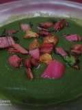 Crema de acelgas, divertida