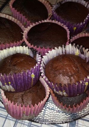 Una foto de Muffins de chocolate